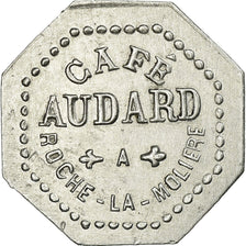 Monnaie, France, Café AUDARD, Roche-La-Molière, 12-1/2 Centimes, SUP