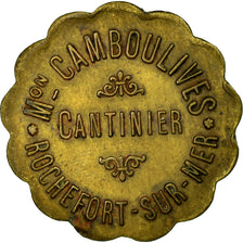 Münze, Frankreich, Maison Camboulives, Cantinier, Rochefort-sur-Mer, 25
