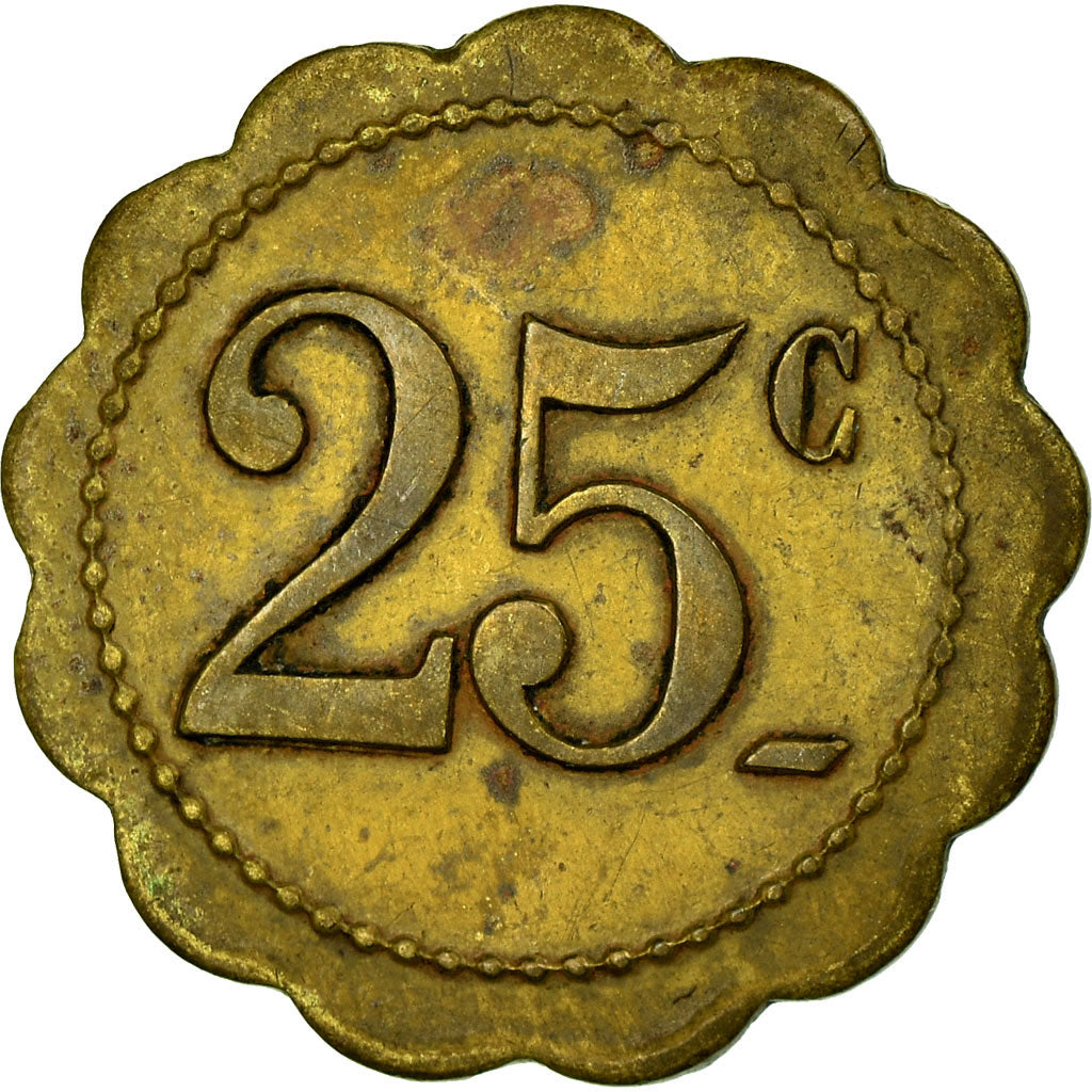 Münze, Frankreich, Maison Camboulives, Cantinier, Rochefort-sur-Mer, 25