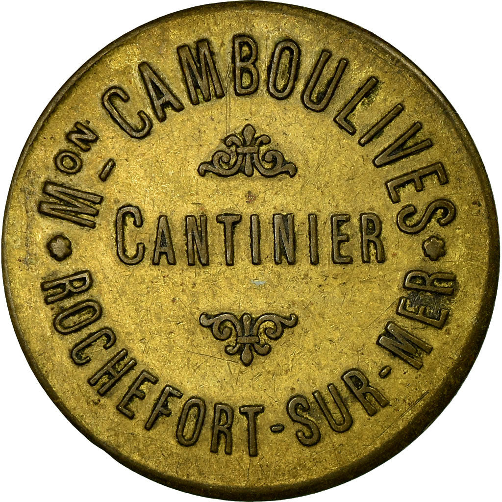 Moneda, Francia, Maison Camboulives, Cantinier, Rochefort-sur-Mer, 50 Centimes