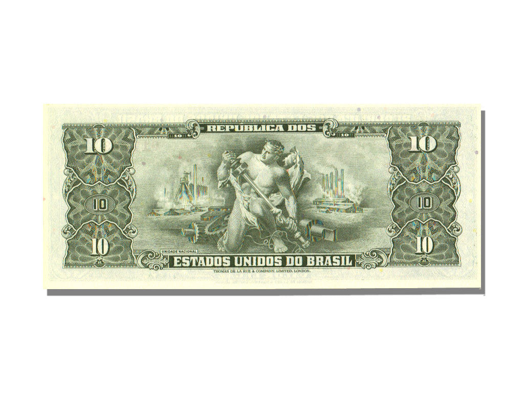 Brazil, 1 Centavo on 10 Cruzeiros, KM #183b, UNC(65-70), 3621A