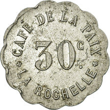 Moneta, Francja, Café de la Paix, La Rochelle, 30 Centimes, AU(50-53)