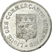 Monnaie, France, Ligue des Commerçants, Rouen, 5 Centimes, 1920, TTB+