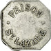Moneta, Francia, Prison St. Lazare, Paris, 25 Centimes, BB, Alluminio