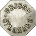 Münze, Frankreich, Prison St. Lazare, Paris, 2 Francs, SS, Aluminium