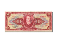 Brazil, 10 Centavos on 100 Cruzeiros, KM #185b, UNC(63), 1512A