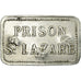 Monnaie, France, Prison St. Lazare, Paris, 50 Centimes, TTB, Aluminium