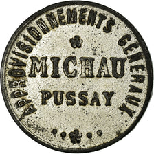 Moneta, Francia, Approvisionnements Généraux, MICHAU, Pussay, 5 Centimes, BB