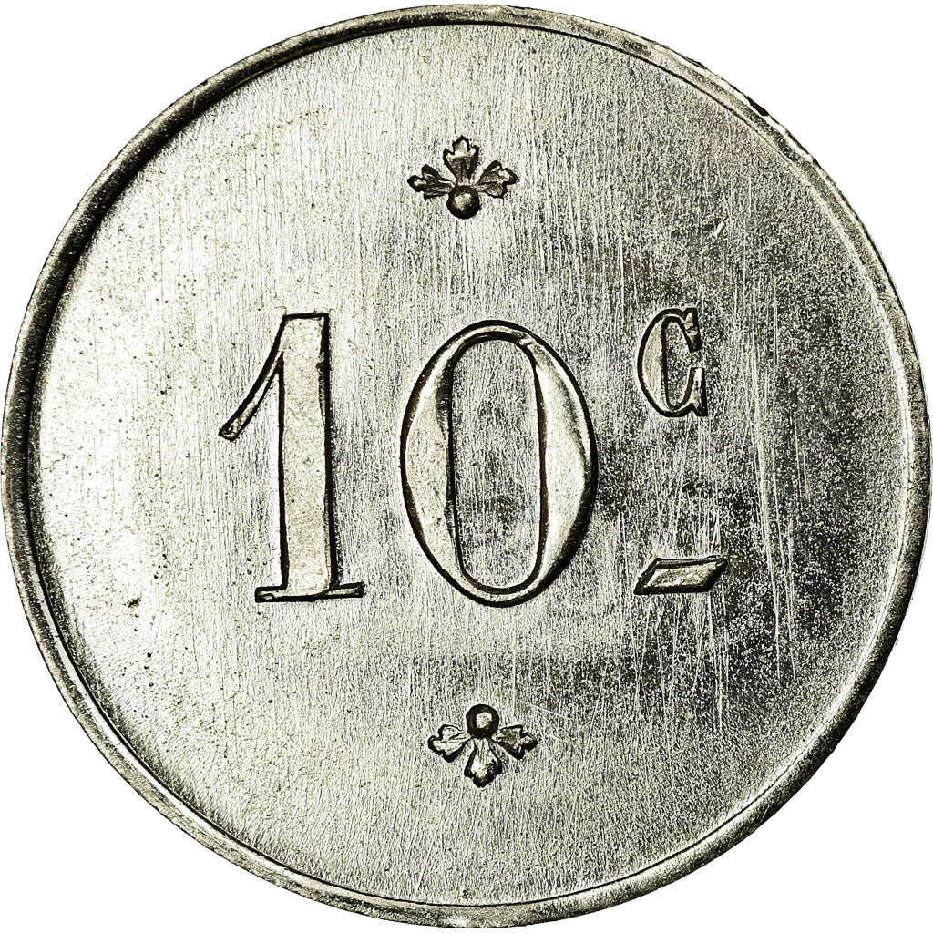 Moneta, Francia, Approvisionnements Généraux, MICHAU, Pussay, 10 Centimes