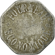 Moeda, França, Fourneau Economique, Quimper, 10 Centimes, VF(20-25), Alumínio