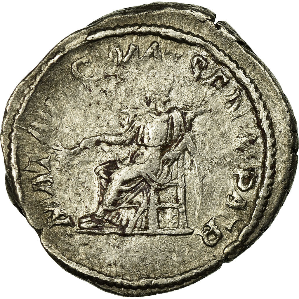 Moneta, Julia Domna, Denarius, 211, Rome, BB, Argento, RIC:381