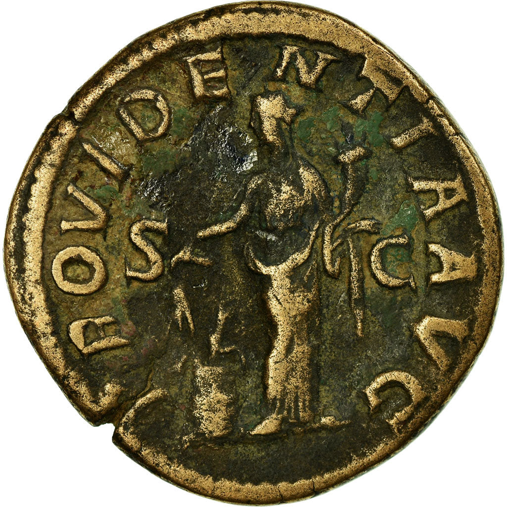 Moneta, Severus Alexander, Sesterzio, AD 232, Rome, MB, Bronzo, RIC:642