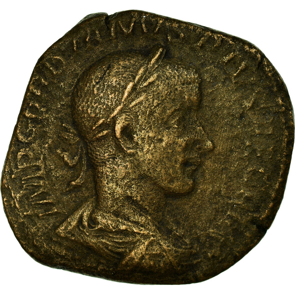Münze, Gordian III, Sesterz, 240, Rome, S+, Bronze, RIC:319a