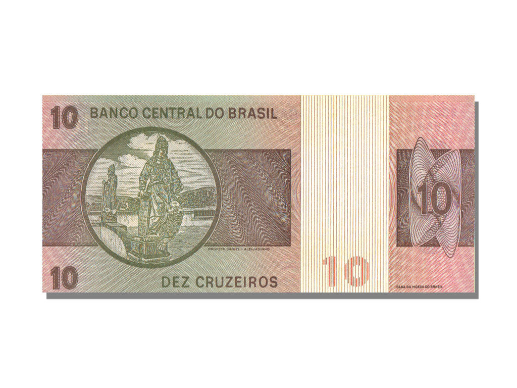 Brazil, 10 Cruzeiros, KM #193c, UNC(65-70), B 00300