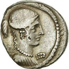 Moneta, Carisia, Denarius, 46 BC, Rome, BB, Argento, Crawford:464/4