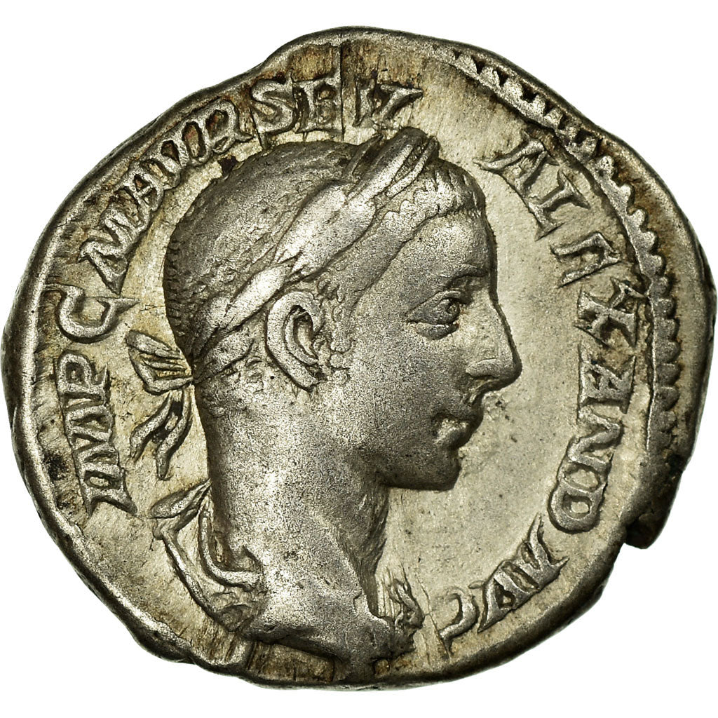 Münze, Severus Alexander, Denarius, 225, Rome, SS, Silber, RIC:180