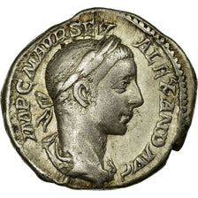 Münze, Severus Alexander, Denarius, 225, Rome, SS, Silber, RIC:180