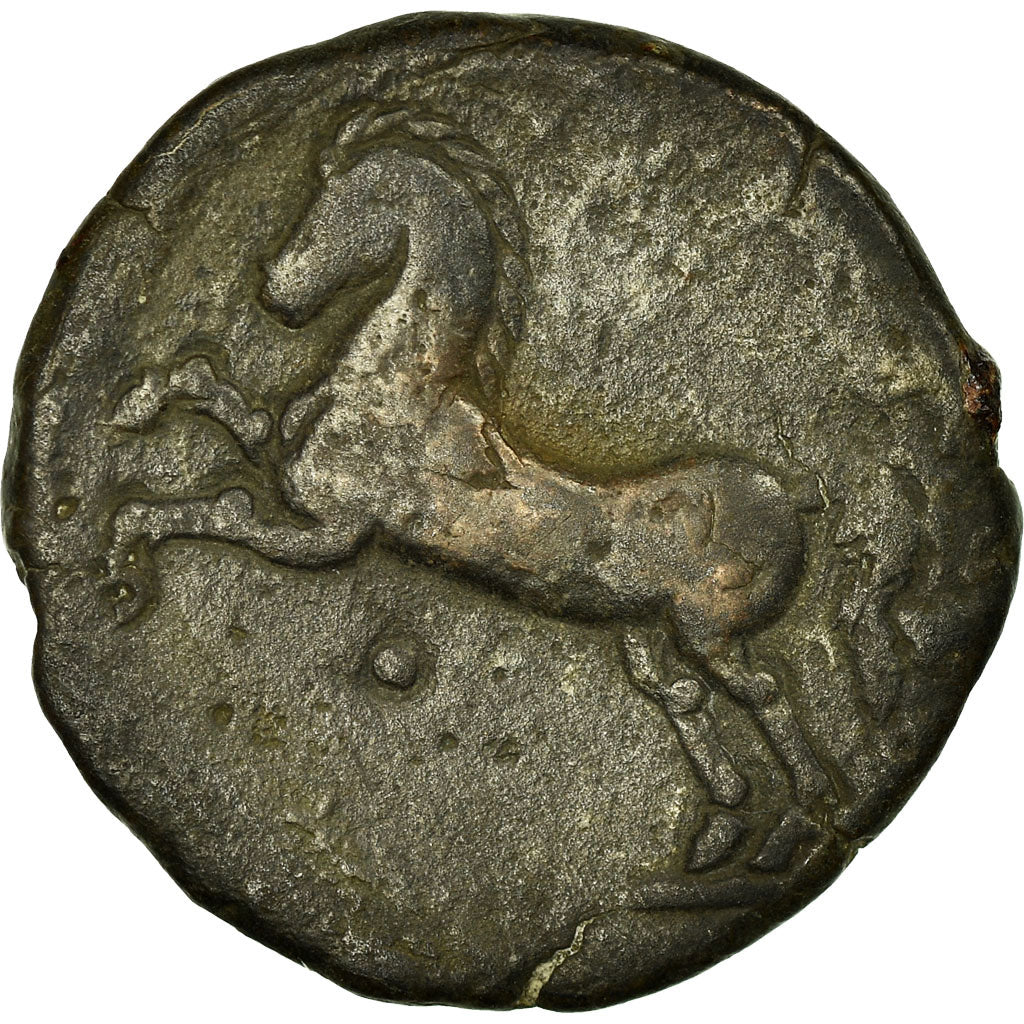 Moneta, Numidia (Kingdom of), Bronze Æ, 148-118 BC, MB, Bronzo, SNG-Cop:505