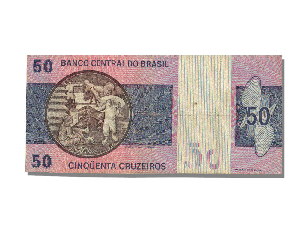 Brasile, 50 Cruzeiros, BB