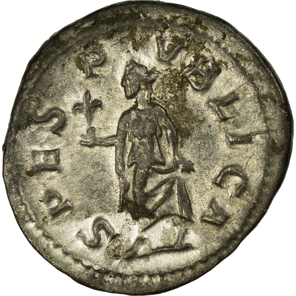Coin, Severus Alexander, Denarius, AD 232, Rome, AU(55-58), Silver, RIC:254