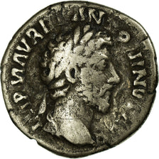 Moneta, Marcus Aurelius, Denarius, 162-163, Rome, MB+, Argento, RIC:68