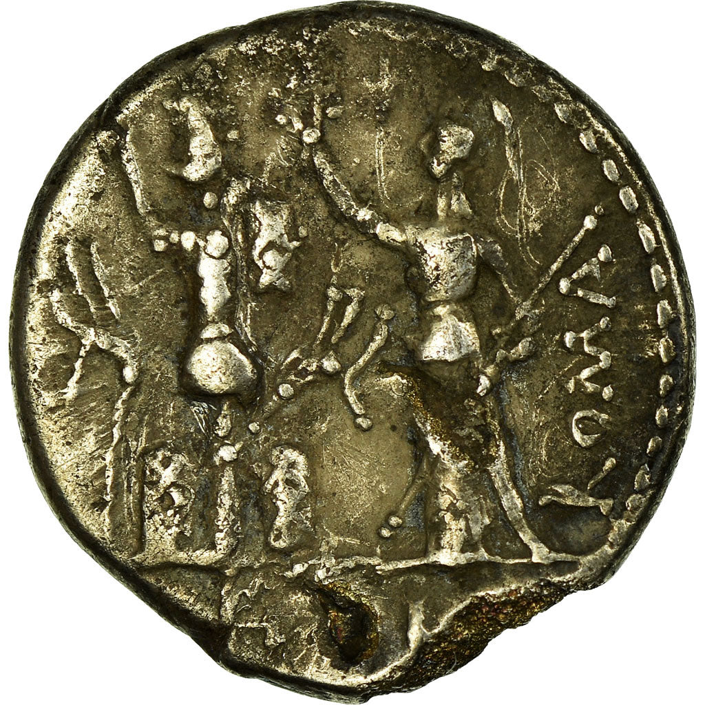 Moneta, Furia, Denarius, 119 BC, Rome, MB+, Argento, Crawford:281/1