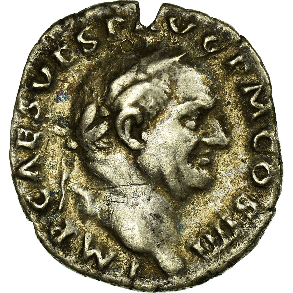Moneta, Vespasian, Denarius, 72-73, Rome, BB, Argento, RIC:5