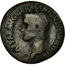 Moneta, Caligula, As, 37-38, Rome, VF(20-25), Miedź, RIC:38