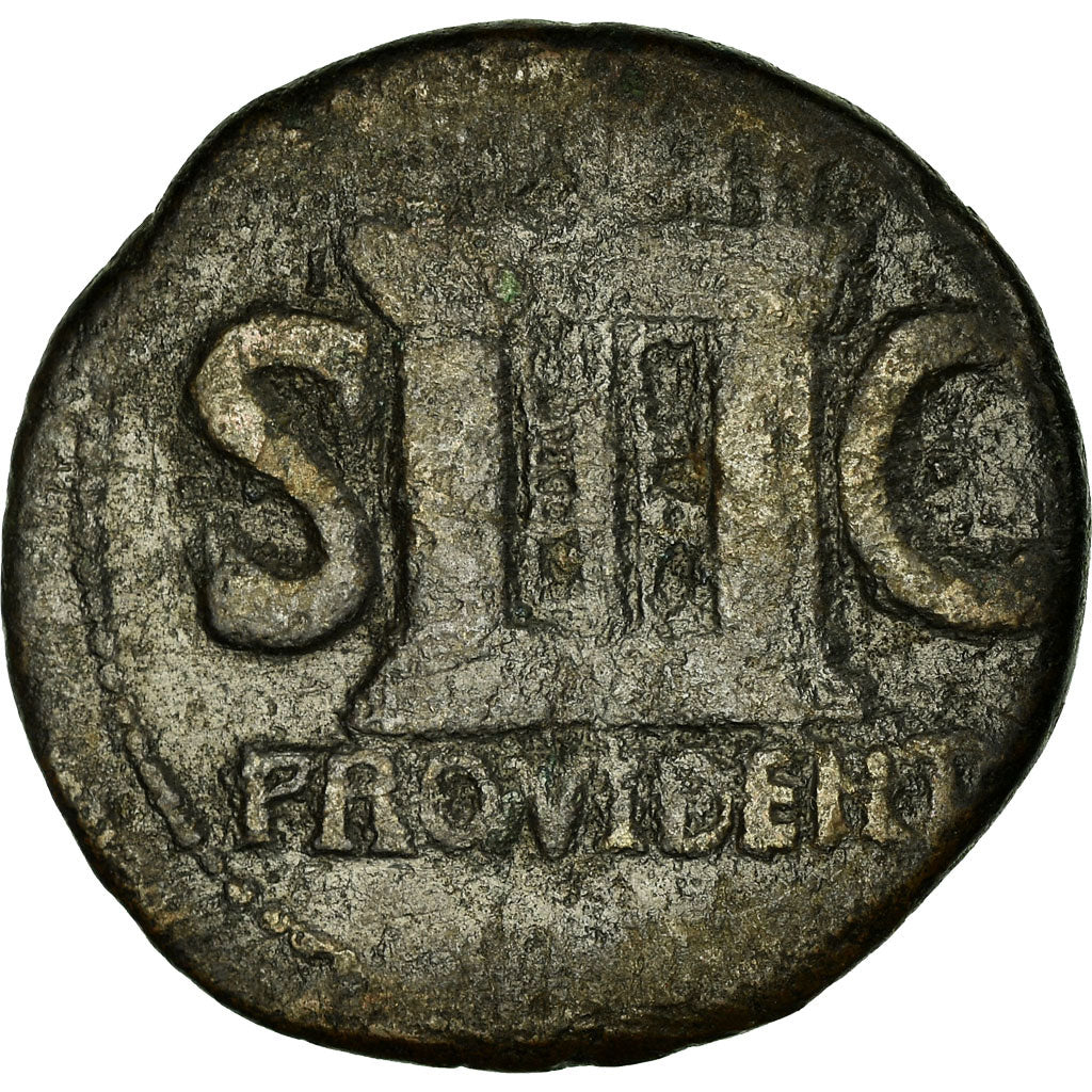 Moneta, Divus Augustus, As, 22-30 AD, Rome, MB, Bronzo, RIC:81