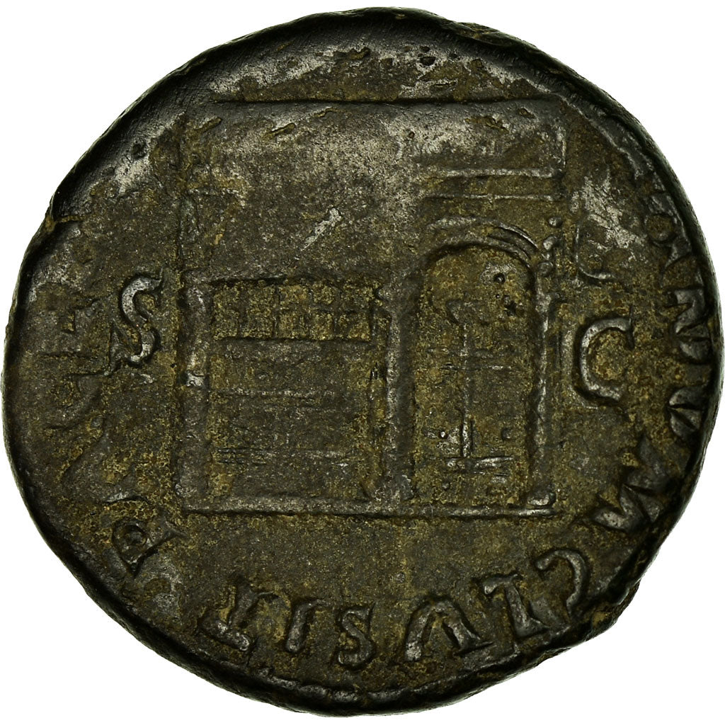 Monnaie, Néron, As, 66, Rome, TB+, Bronze, RIC:348