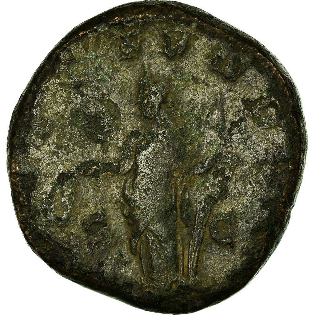Moneta, Philip I, Sesterzio, 244, Rome, MB, Bronzo, RIC:175a