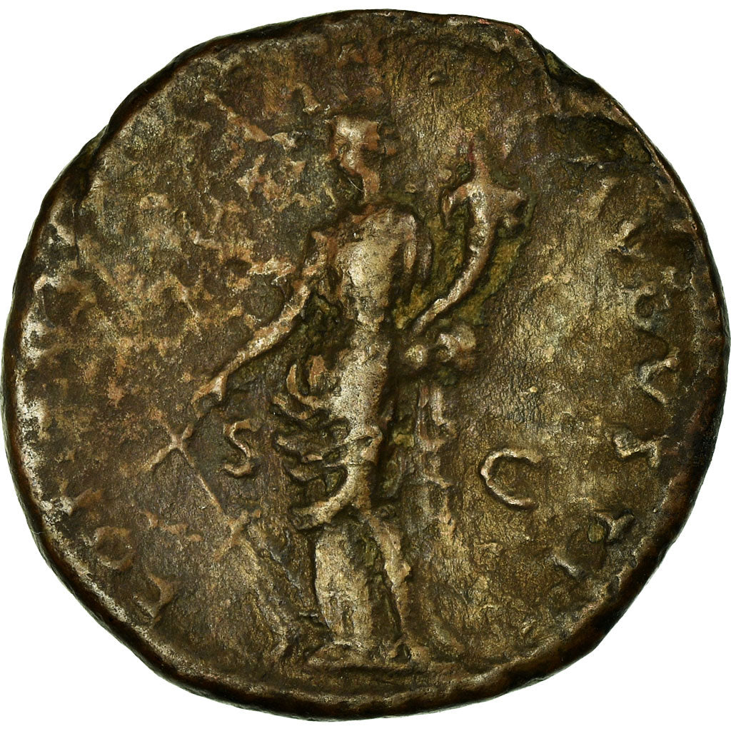 Münze, Domitian, As, 88-89, Rome, S+, Bronze, RIC:648