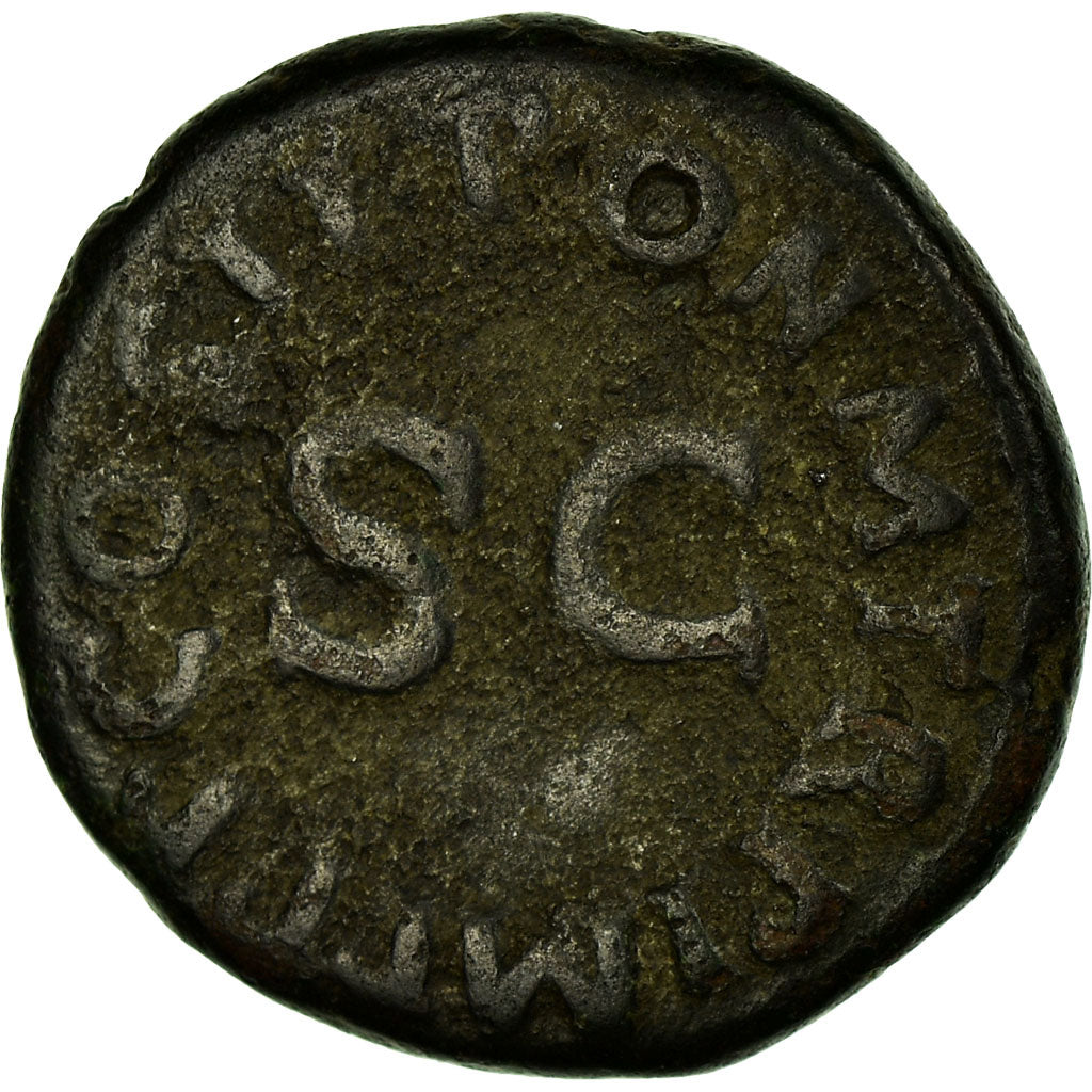 Moneta, Claudius, Quadrans, 41 AD, Rome, MB+, Bronzo, RIC:85