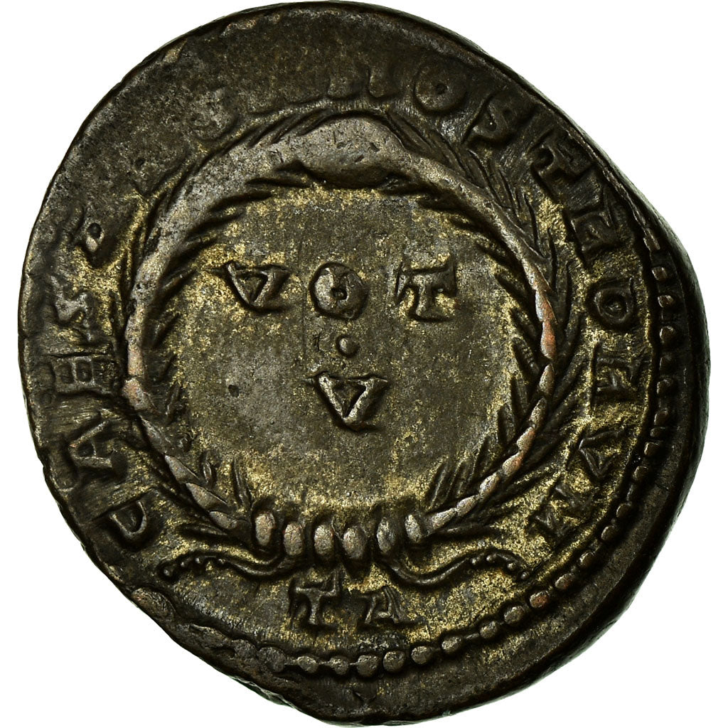 Münze, Crispus, Follis, 321, Arles, SS, Bronze, RIC:230
