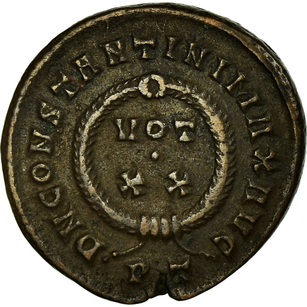 Monnaie, Constantin I, Follis, 320-321, Ticinum, TTB, Bronze, RIC:140