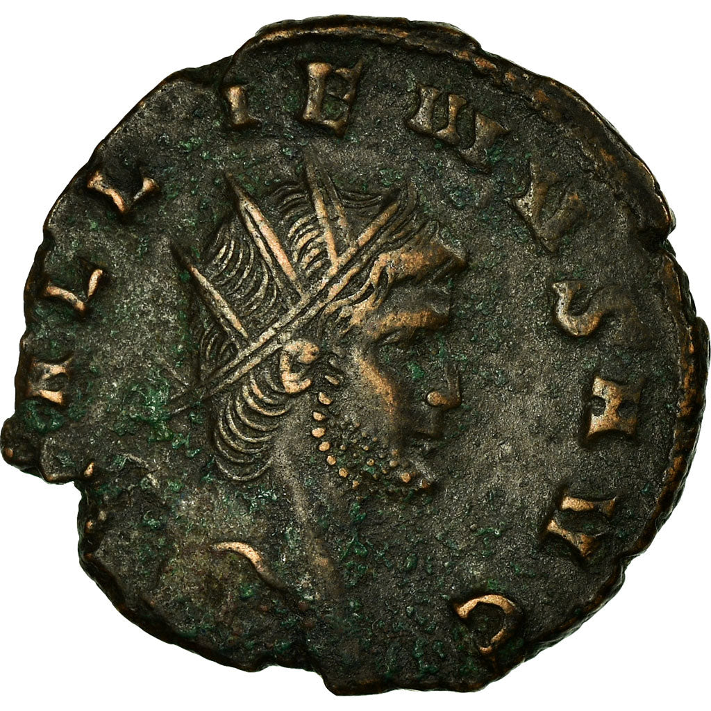 Moneta, Gallienus, Antoninianus, AD 260-268, Rome, BB, Biglione, RIC:163