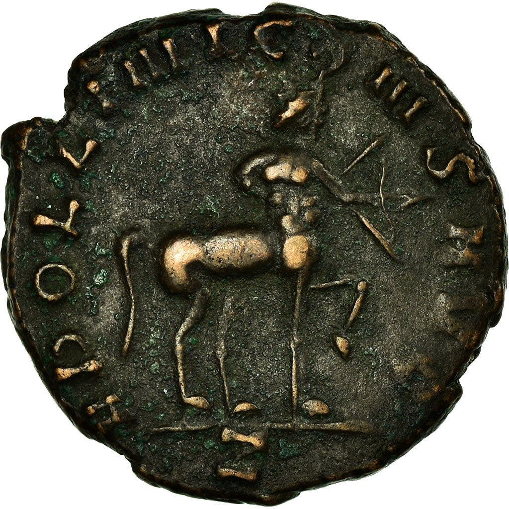 Moneta, Gallienus, Antoninianus, AD 260-268, Rome, BB, Biglione, RIC:163