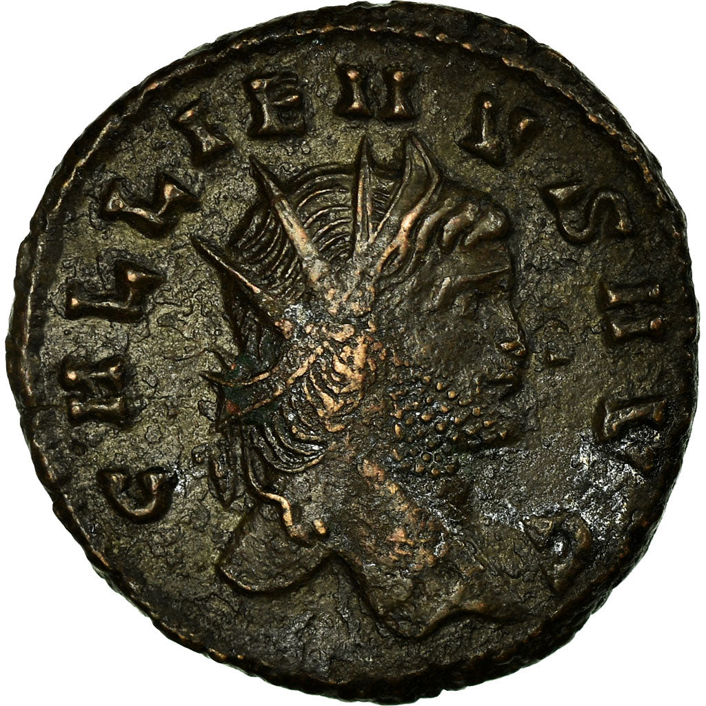 Moneta, Gallienus, Antoninianus, AD 260-268, Rome, BB, Biglione, RIC:177