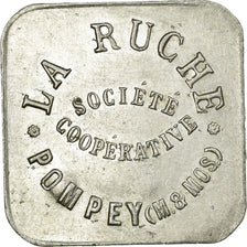 Munten, Frankrijk, Société Coopérative La Ruche, Pompey, 1 Franc, ZF