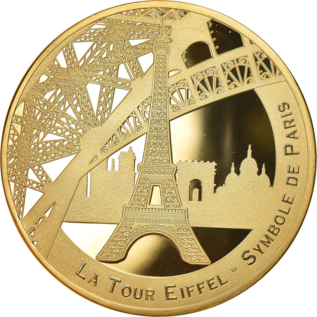 France, Médaille, Paris - Tour Eiffel - Exposition Universelle 1889, FDC