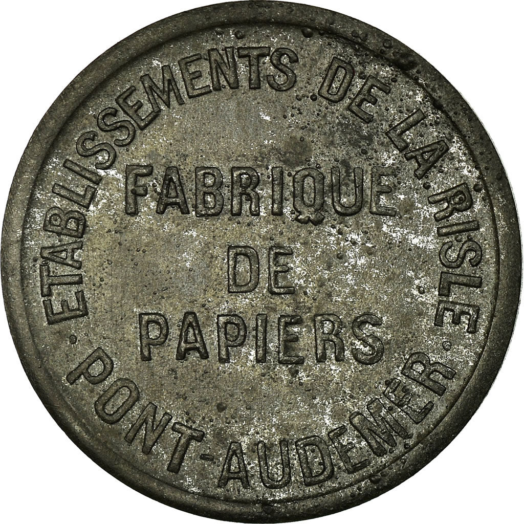 Münze, Frankreich, Ets de la Risle, Fabrique de Papiers, Pont-Audemer, 5