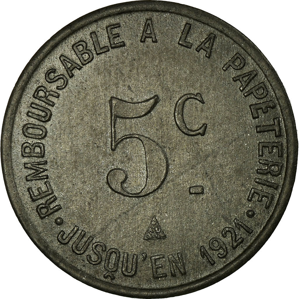 Münze, Frankreich, Ets de la Risle, Fabrique de Papiers, Pont-Audemer, 5