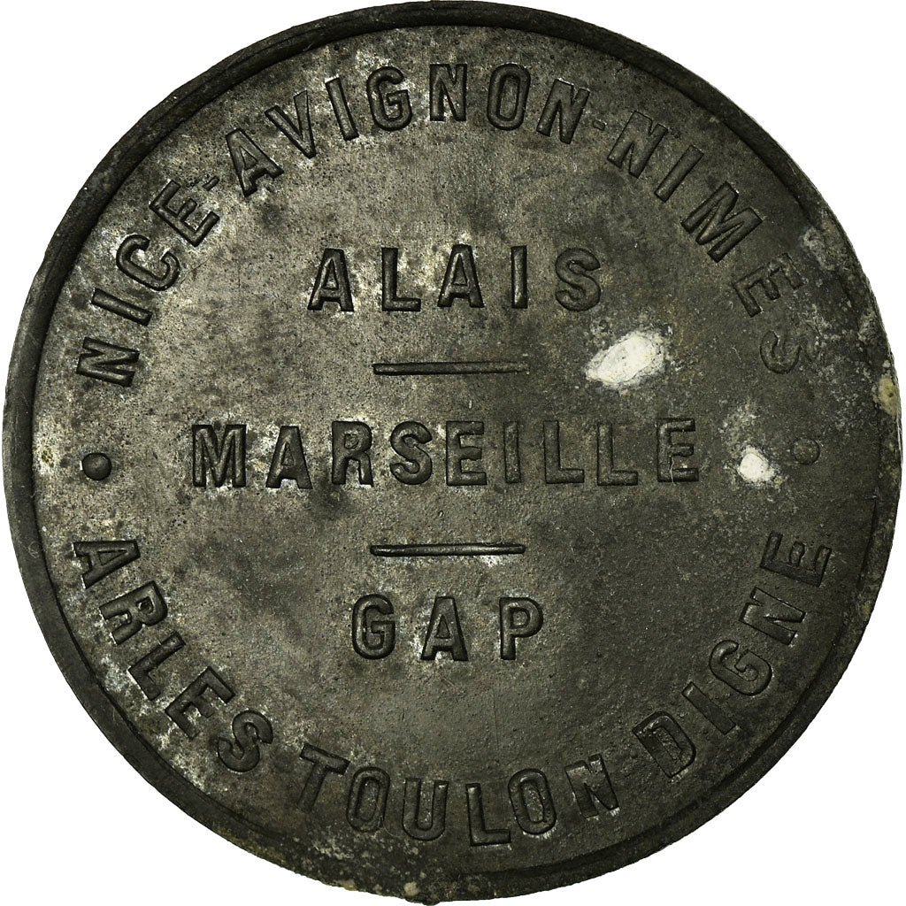 Moneta, Francja, Chambres de Commerce de la Région Provençale, 10 Centimes