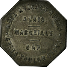 Monnaie, France, Chambres de Commerce de la Région Provençale, 25 Centimes