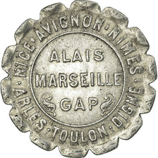 Münze, Frankreich, Chambres de Commerce de la Région Provençale, 5 Centimes
