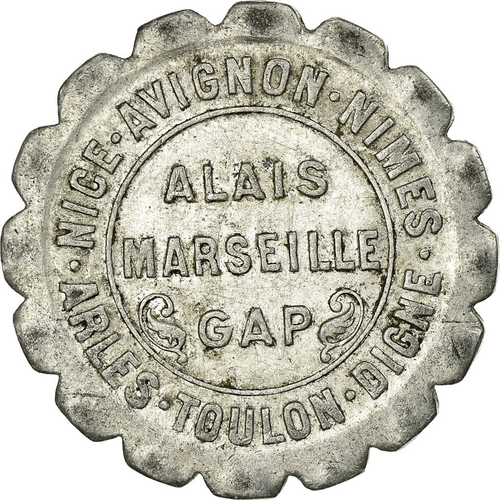 Coin, France, Chambres de Commerce de la Région Provençale, 10 Centimes