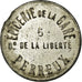 Monnaie, France, Epicerie de la Gare, 5 Centimes, TTB+, Zinc nickelé, Elie:15.1