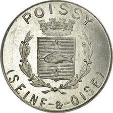 Moneta, Francja, Union du Commerce et de l'Industrie, Poissy, 10 Centimes, 1918