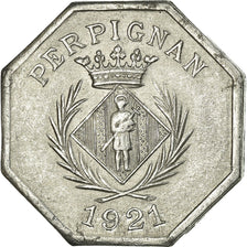 Moneta, Francia, Chambre Syndicale des Commerçants, Perpignan, 10 Centimes
