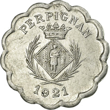 Moneta, Francia, Chambre Syndicale des Commerçants, Perpignan, 25 Centimes